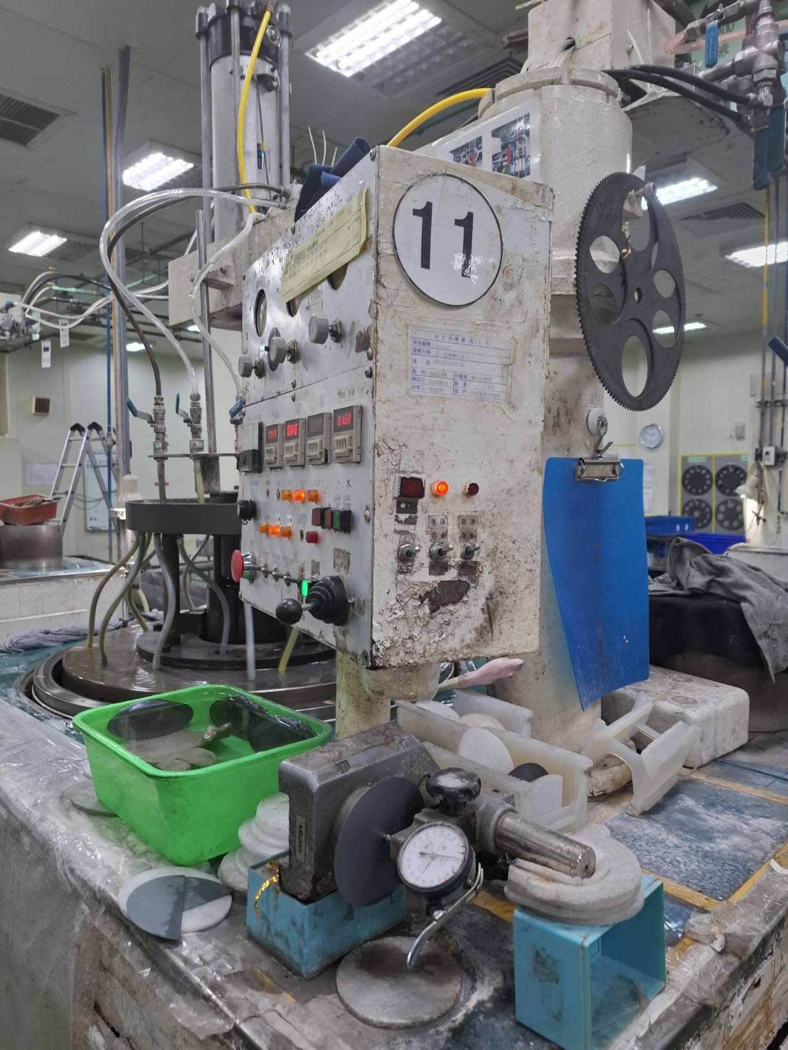 6 inch wafer preparing line, SPEEDFAM, DAITO EMTEC