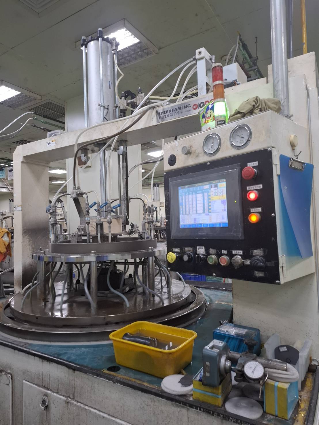 6 inch wafer preparing line, SPEEDFAM, DAITO EMTEC