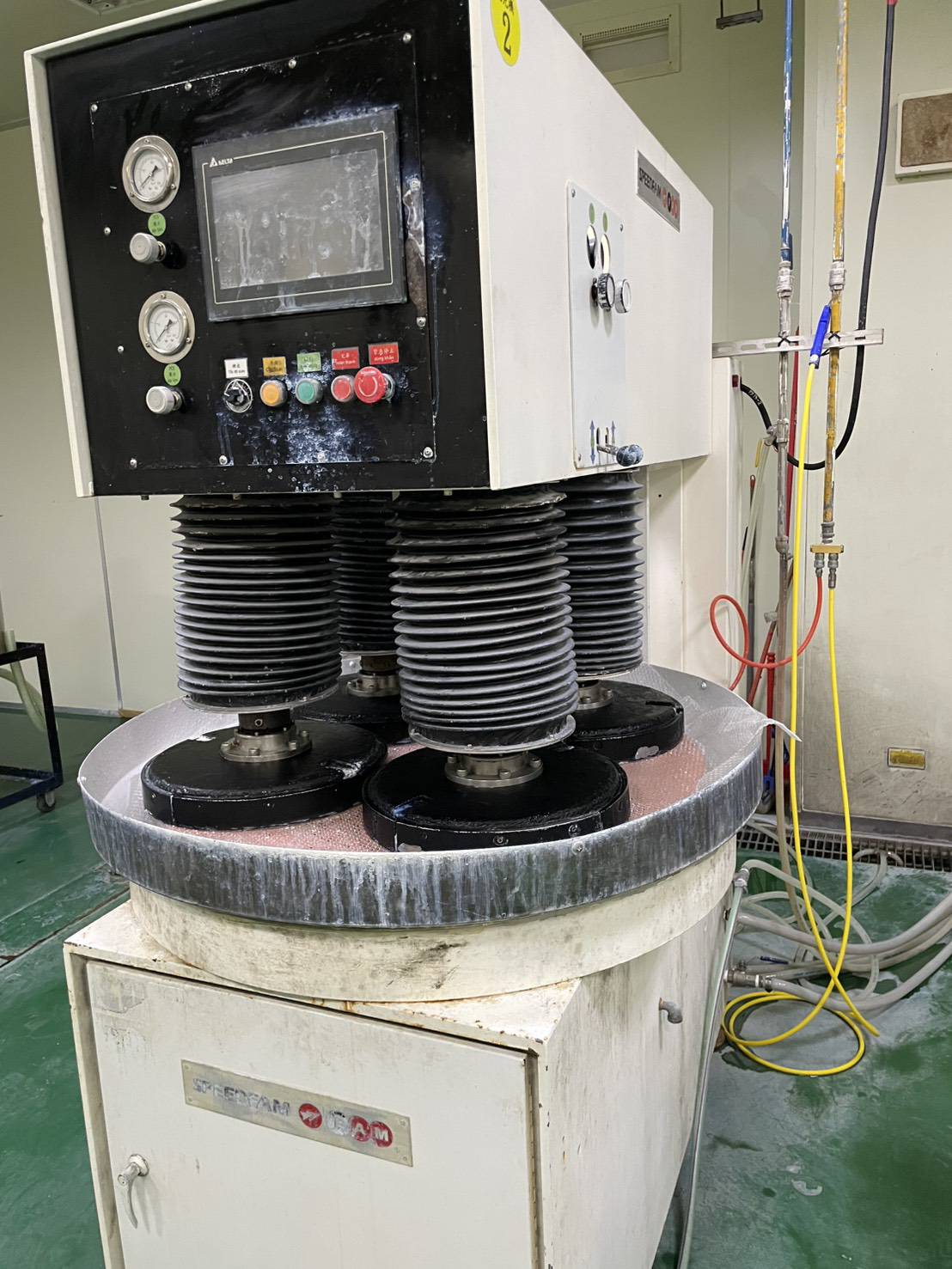 6 inch wafer preparing line, SPEEDFAM, DAITO EMTEC