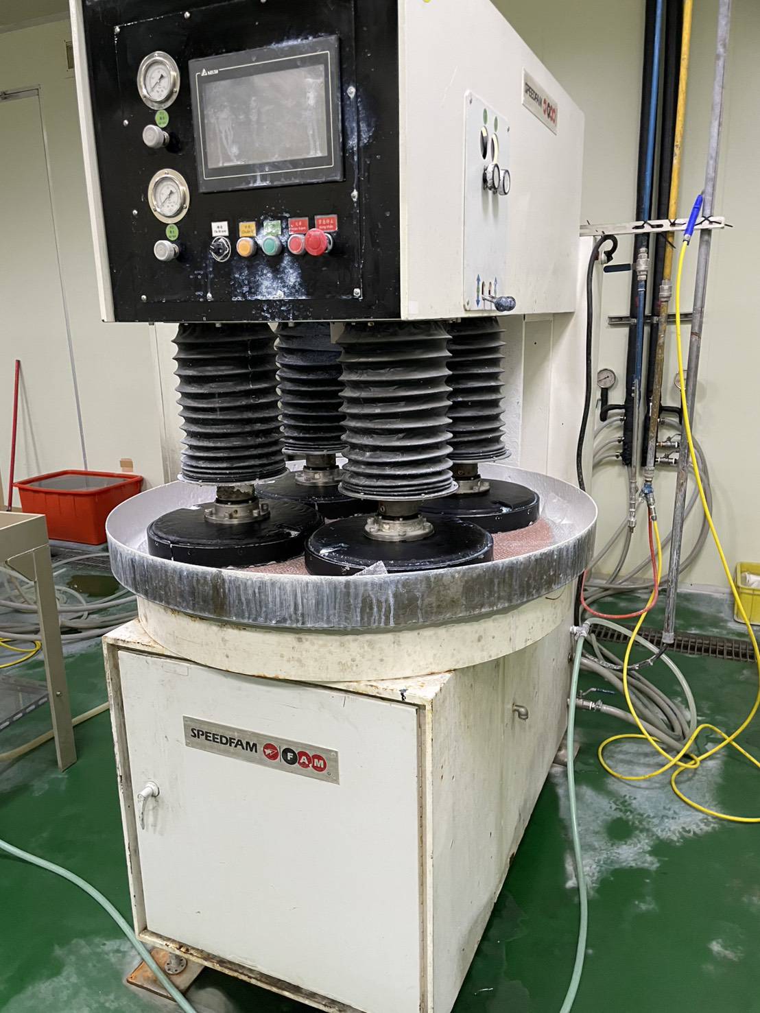 6 inch wafer preparing line, SPEEDFAM, DAITO EMTEC