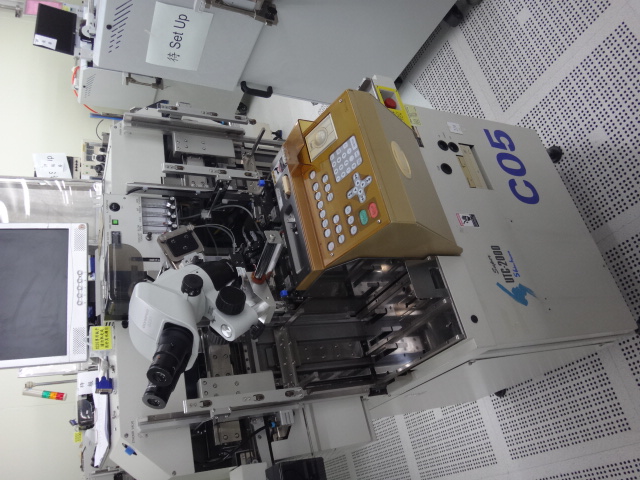 ADVANTEST ND2 T6372 DDI Tester 4 sets / OKAMOTO GNX300 Wafer grinder, 2000 Vintage, 8/12 inch 1 set / SHINKAWA UTC-2000Super Wire bonder 11 sets / MIT CAERUS C320 / CAERUS C330 Die sorter 1 set each / SENSOFAR S neox 3D Surface Profiler 1 set / MITSHBISHI 605GTX Laser Drilling Machine 1 set / ADVANTEST M6741AD Tri temp handler 17 sets / ADVANTEST M6751AD Tri temp handler 6 sets.